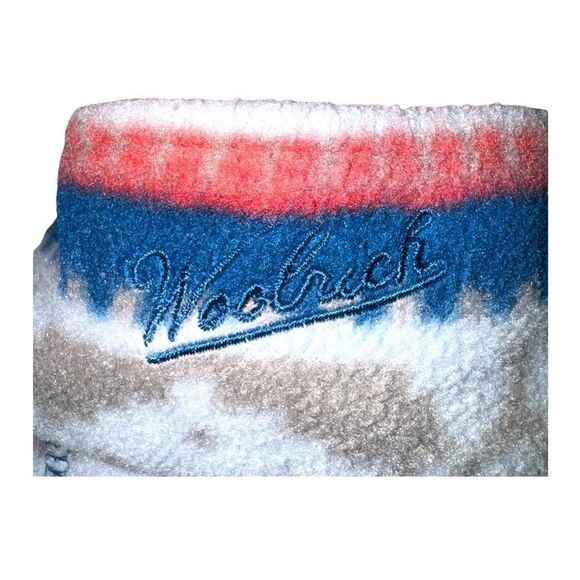 Woolrich FairIsle Pattern Full Zip Fleece Vest Size XS - Picture 6 of 9